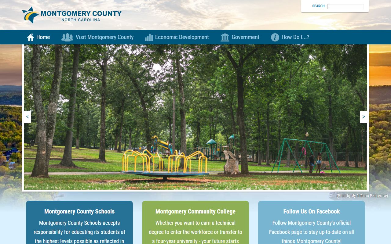 Montgomery County government website for property records and unclaimed money research
